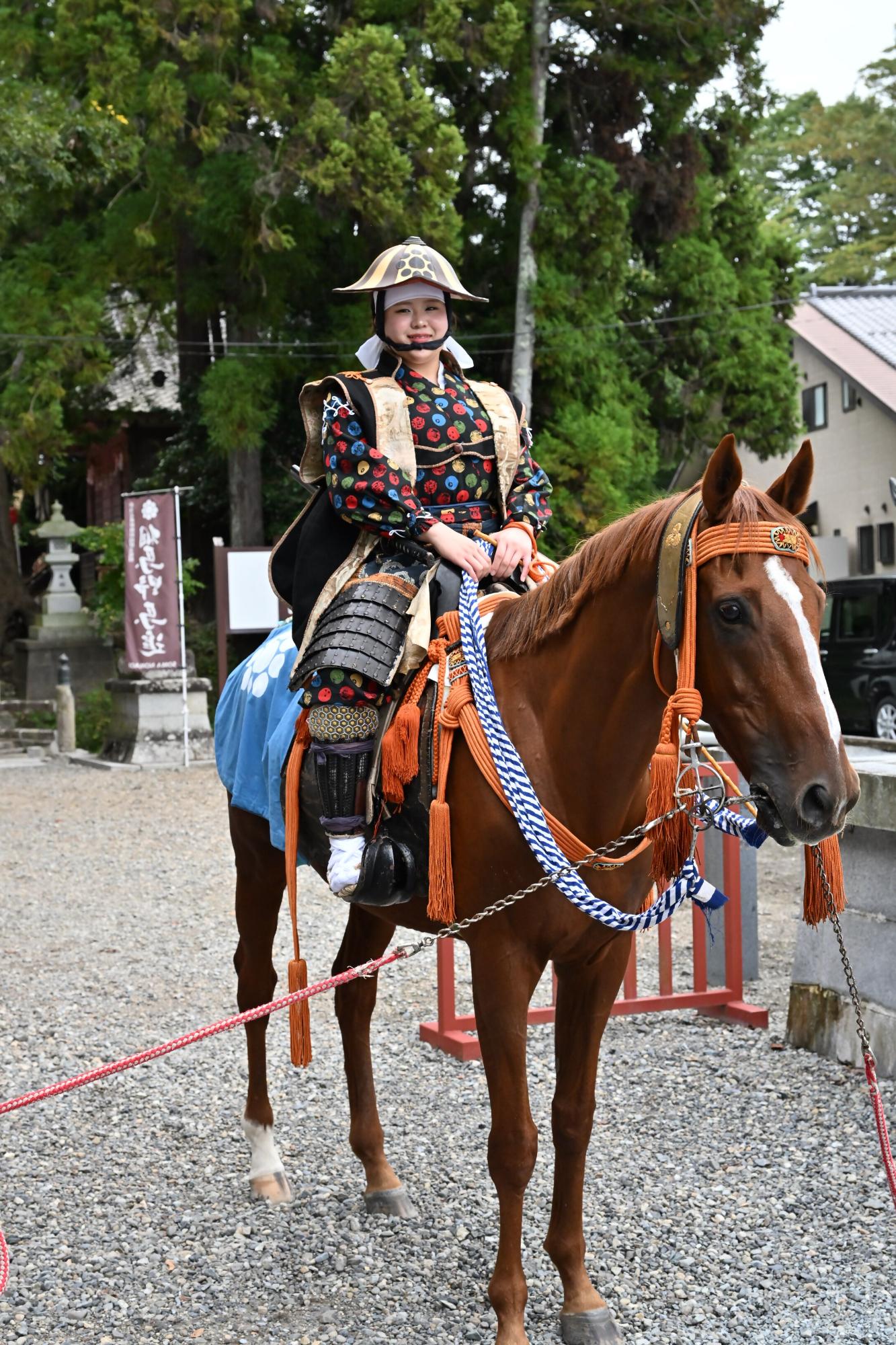 一日騎馬武者の様子