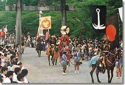 相馬野馬追の写真