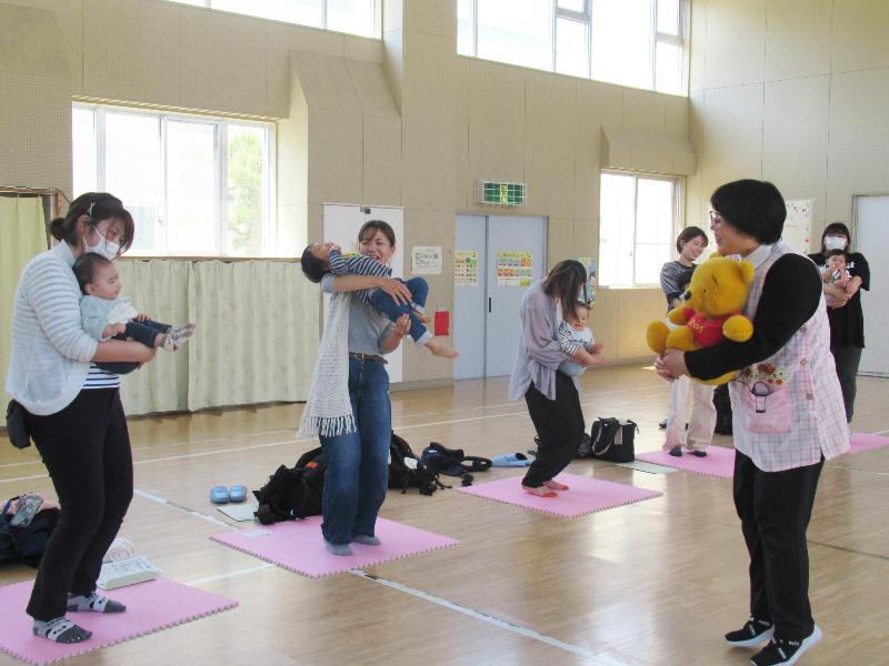 ベビーアイアイ広場開講式の様子