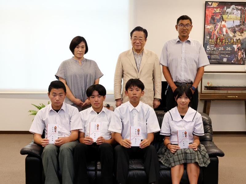 交付式の様子