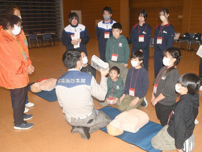 AED取り扱い訓練