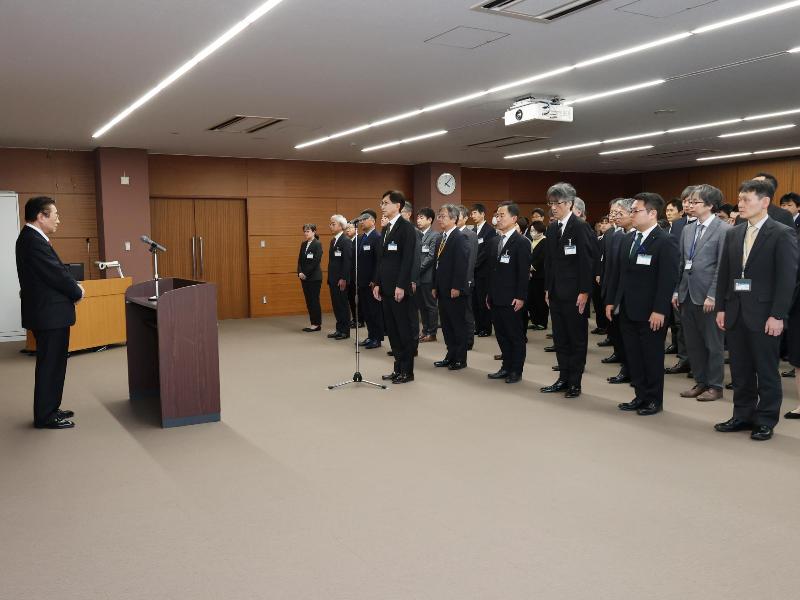 教育長による感謝の言葉