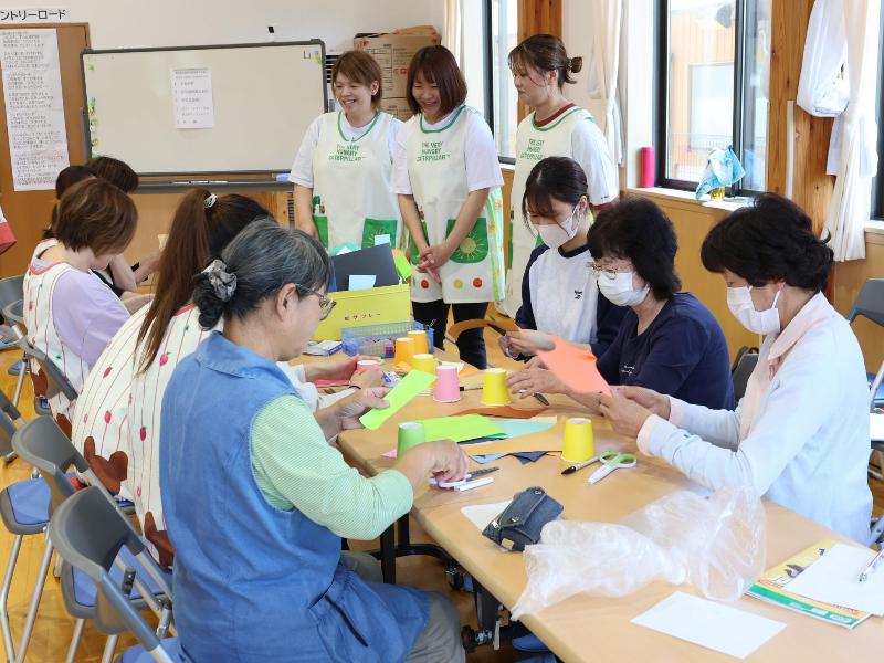 工作の様子