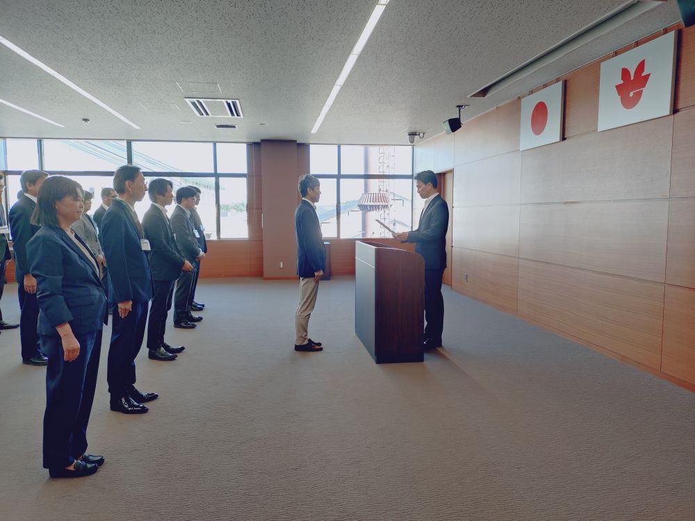 内部監査員辞令交付式挨拶