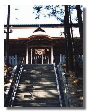相馬中村神社社殿の写真