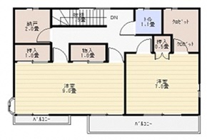 間取図（2階）