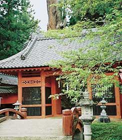 八幡神社随身門の写真