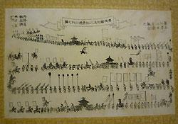 磐城國相馬三社祭禮行列之図の写真