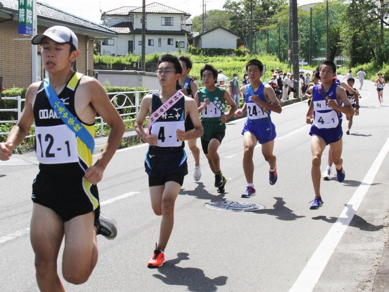 年9月3日 全力でタスキをつなぐ 中学校体育大会駅伝競走大会 相馬市公式ホームページ