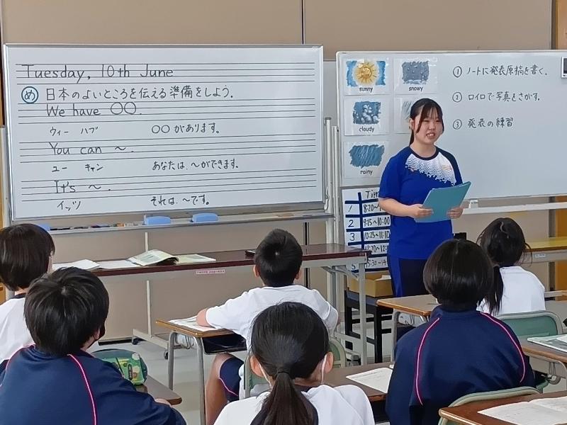 英語の授業の様子