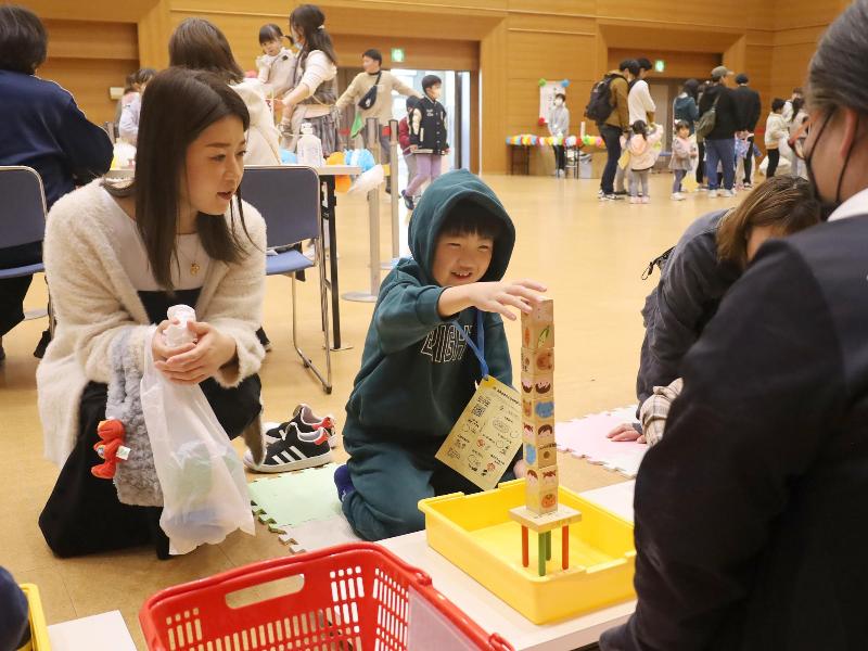 高さにチャレンジコーナー