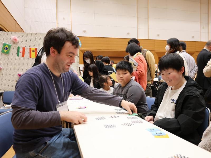 ワールドゲームブースの様子