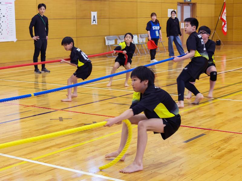 よくばり綱引き大会の様子