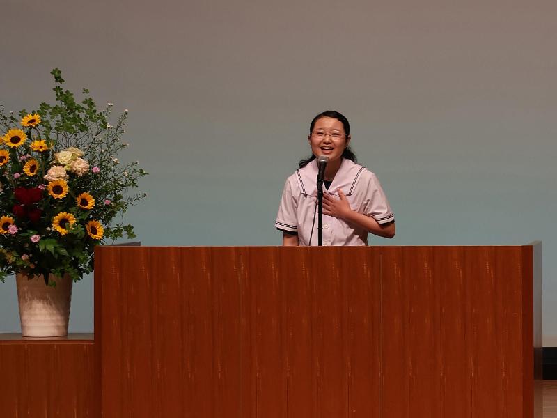 発表の様子