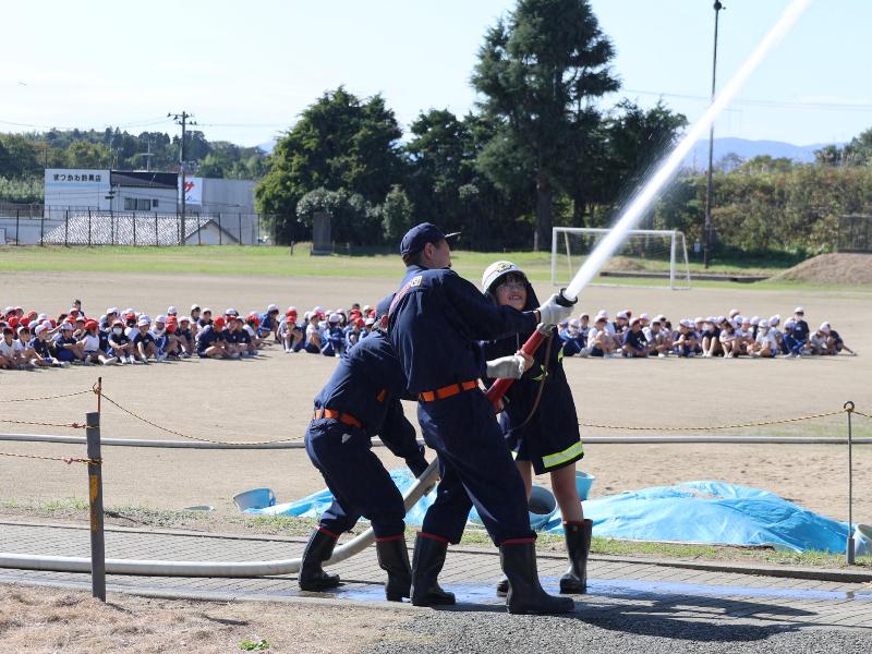 【2026年10月15日】消防団と連携した防火避難訓練 中村第二小学校のサムネイル