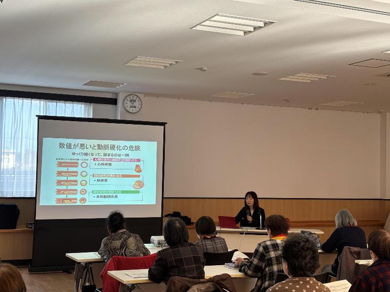 健康講座の様子