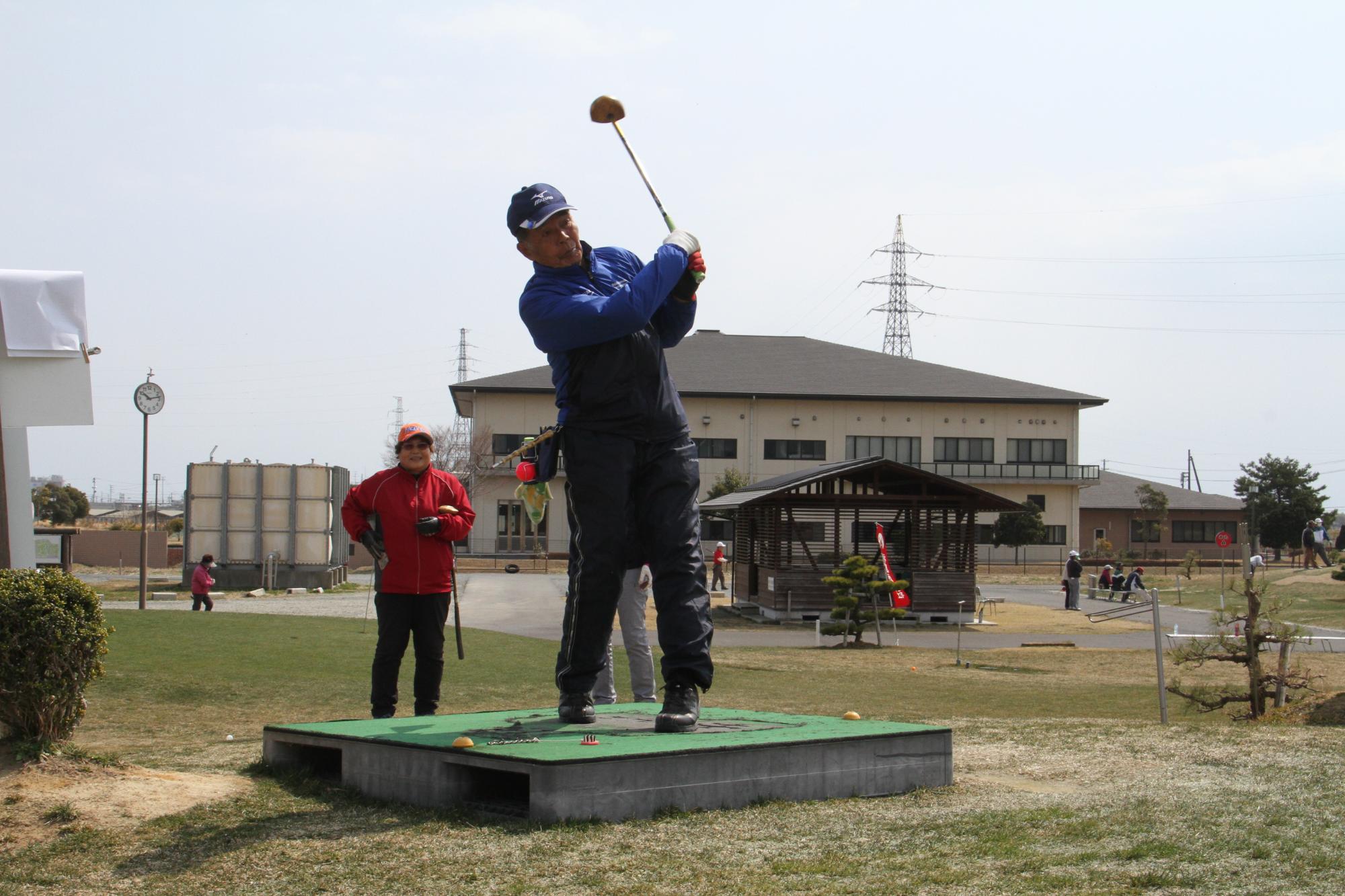 東日本パークゴルフ選手権大会の様子