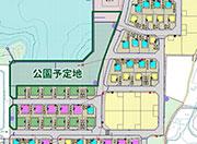 刈敷田地区土地利用計画平面図の画像